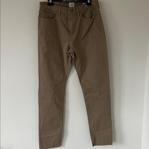 Men’s Huckberry Flint and Tinder Khaki PantsTapered Fit 32 x 34 NWOT
